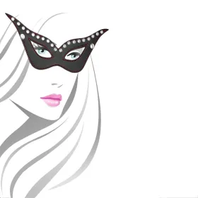 Masquerade mask- LV1651-9